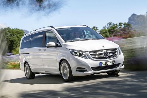 V-Klasse: Der Mercedes unter den Großraumlimousinen. Foto: Daimler/dpp-AutoReporter